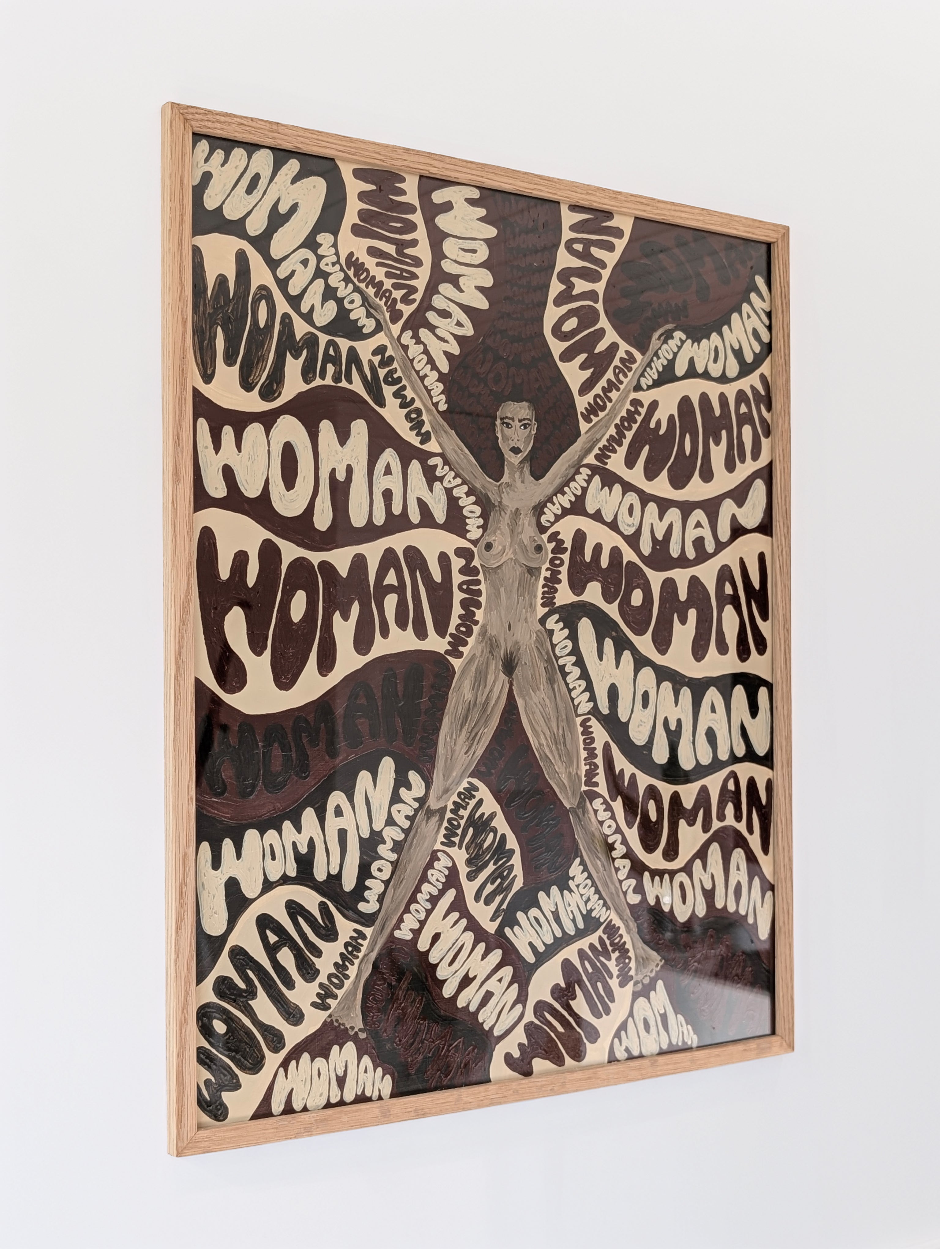 Original kunst / kanvaspapir
