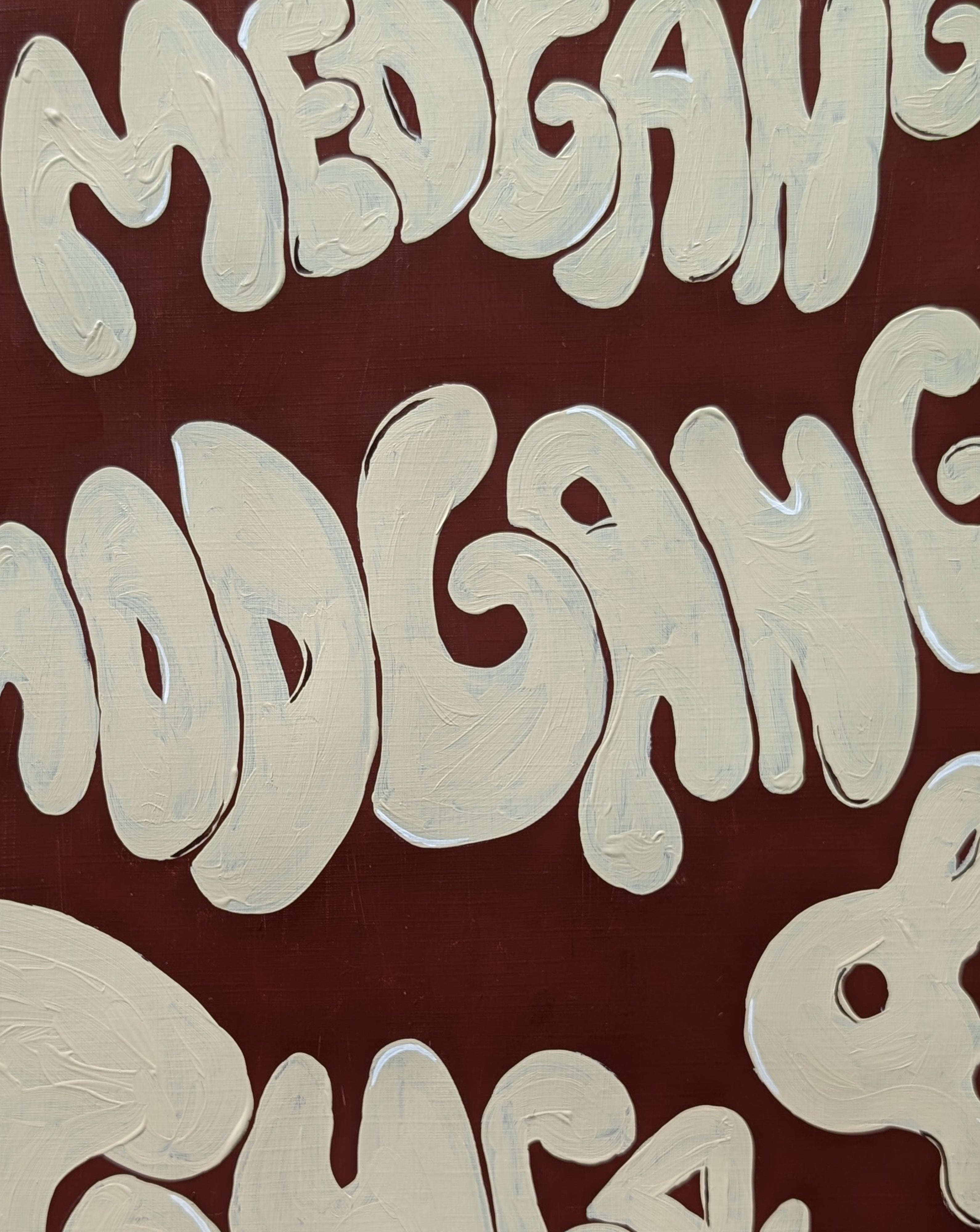 I medgang, modgang & tomgang 1 – detalje af maleri