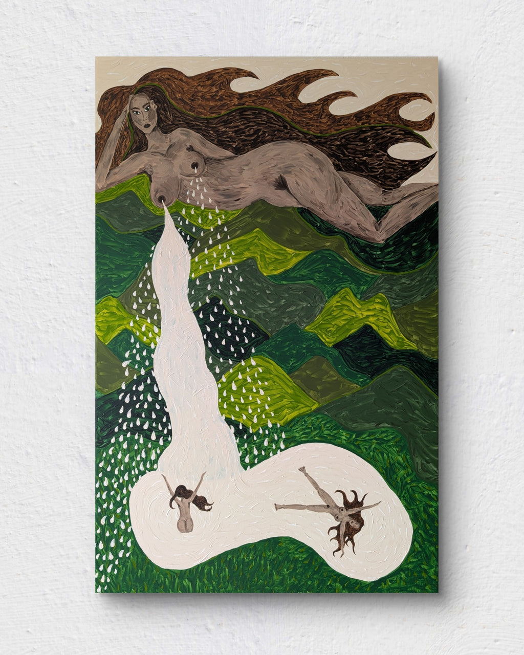 Mountain Mama – originalt maleri af Agata Maria BB