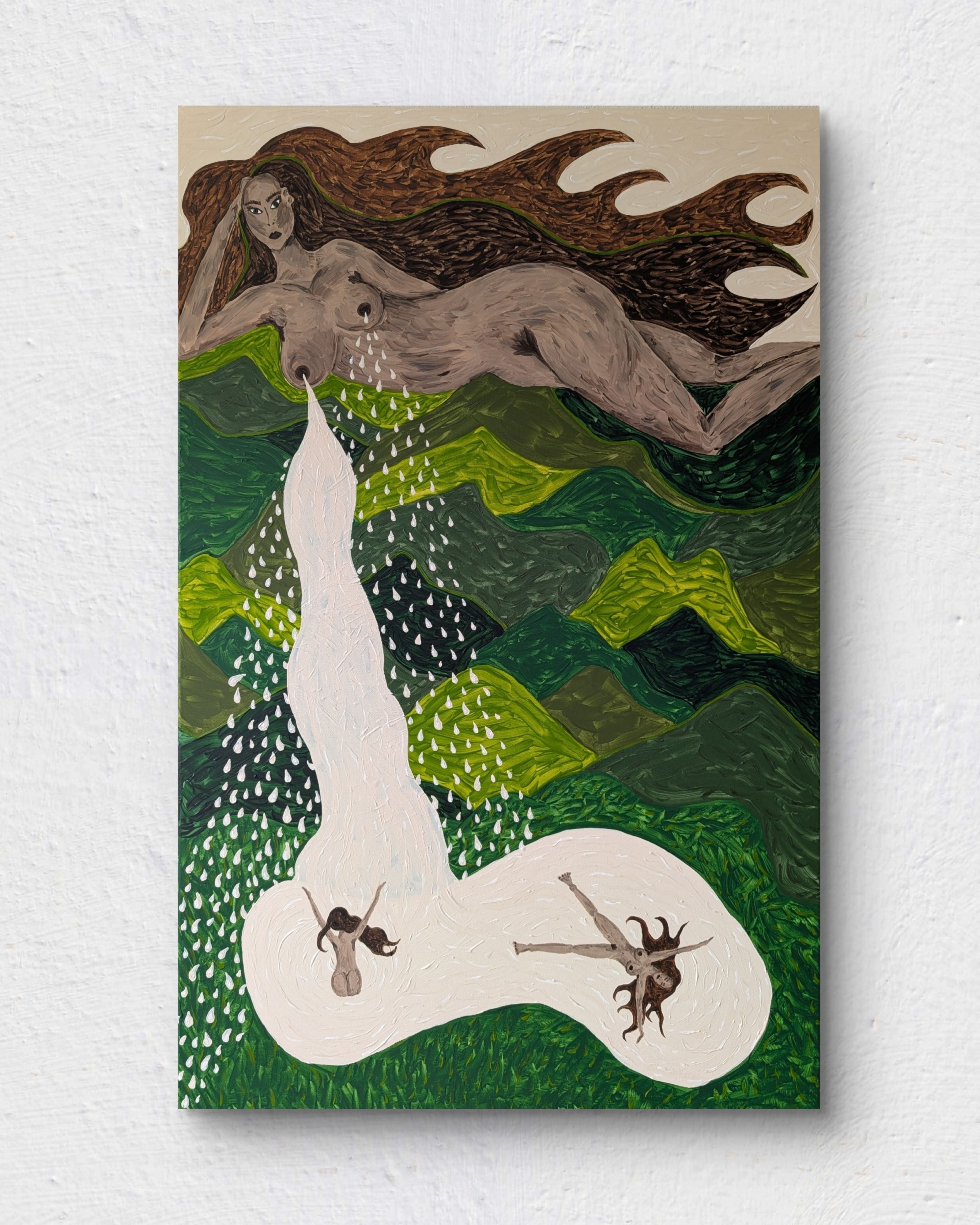 Mountain Mama – originalt maleri af Agata Maria BB