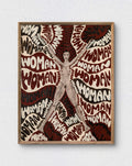 Woman Red – originalt maleri af Agata Maria BB